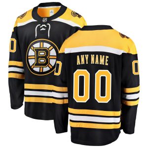 Boston Bruins Home Breakaway Custom Jersey