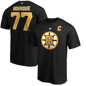 Ray Bourque Boston Bruins Retired Player T-Shirt – Black